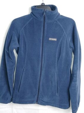 Columbia Benton Springs Full Zip Fleece Sweater for Women - Blue - Size Small